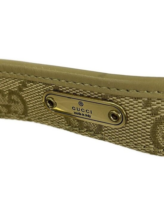 Gucci Belt Beige Gold GG Pattern main image 4
